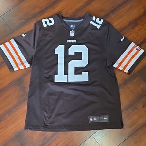 NFL Cleveland Browns Josh Gordon #12  Jersey Large